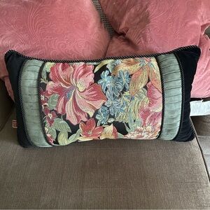 Sherry Kline home tapestry velvet decorative pillow 13x23